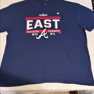 Atlanta Braves 2021 National League East Division Champs T-Shirt